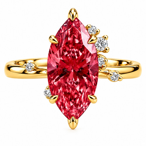 Certified marquise - ct,