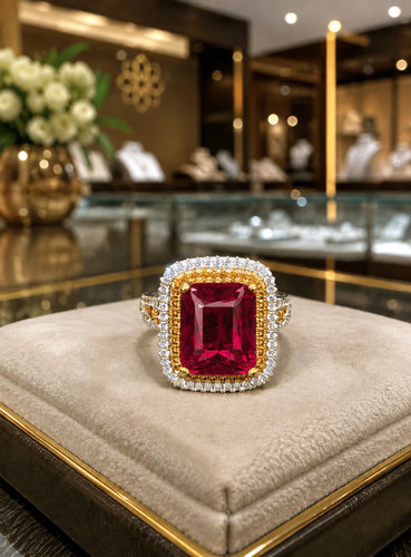 Emerald cut natural - 6.20,