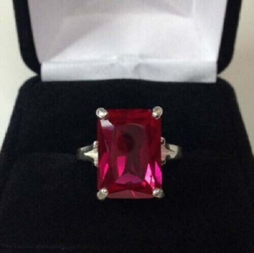 5ct lab created - created, red