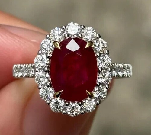 Women wedding natural ruby - women's, &