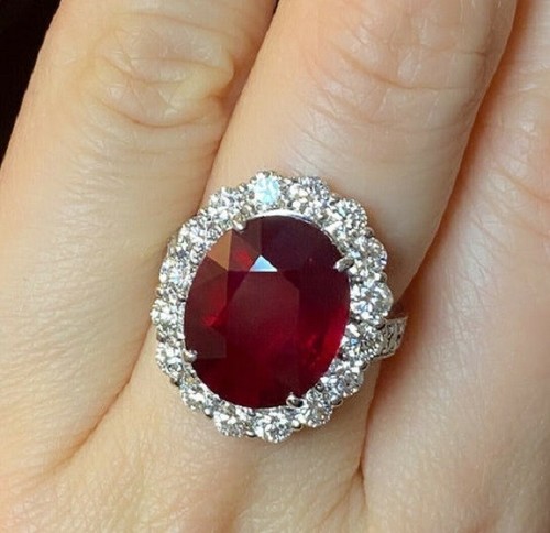 Oval cut natural ruby - oval,