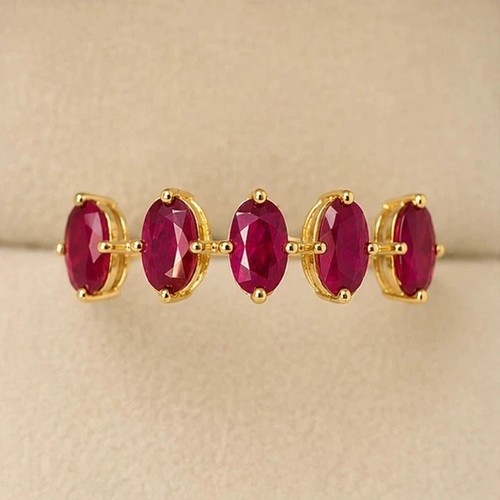 Oval cut simulated pink - 2,