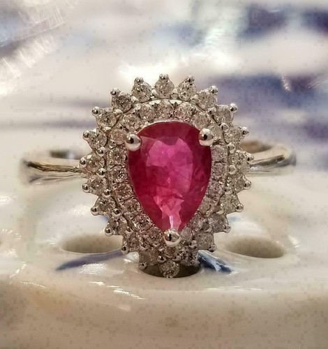 50ct pear cut lab created - 2.50ct, lab-created