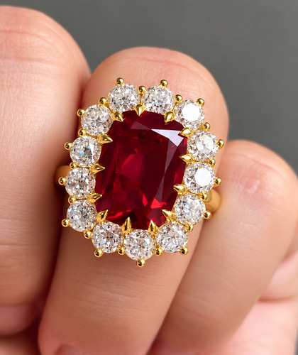3ct natural ruby - natural, and
