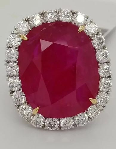 Cushion natural ruby - 11.80,