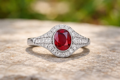 Natural ruby diamond - natural,