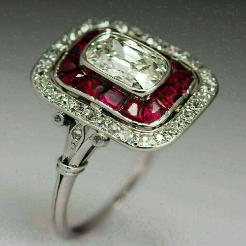 3ct emerald cut - emerald, created