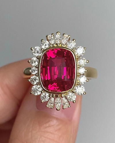 Cushion cut natural - ct,