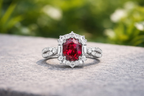 Natural ruby diamond - natural,