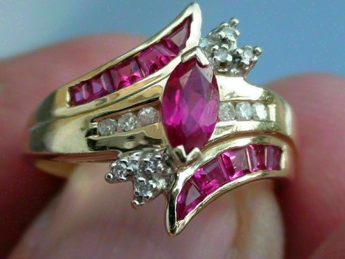 14k yellow gold finish 2ct - yellow,