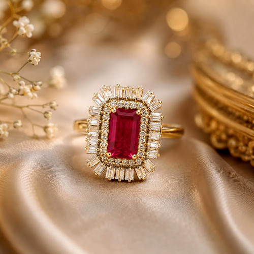 Emerald cut natural - emerald,
